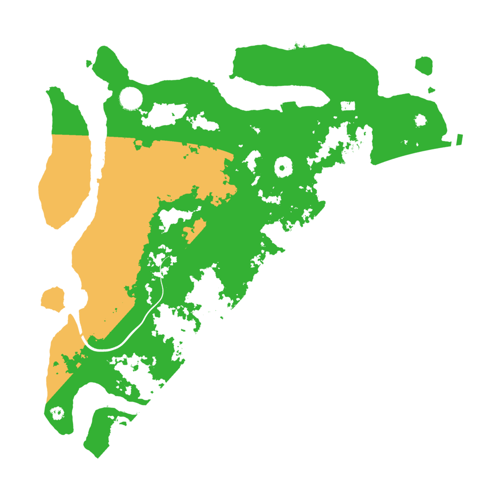 Biome Rust Map: Procedural Map, Size: 3800, Seed: 1461458350