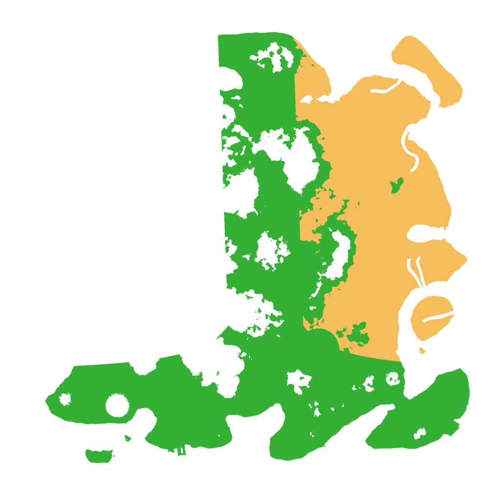 Biome Rust Map: Procedural Map, Size: 3800, Seed: 87737428