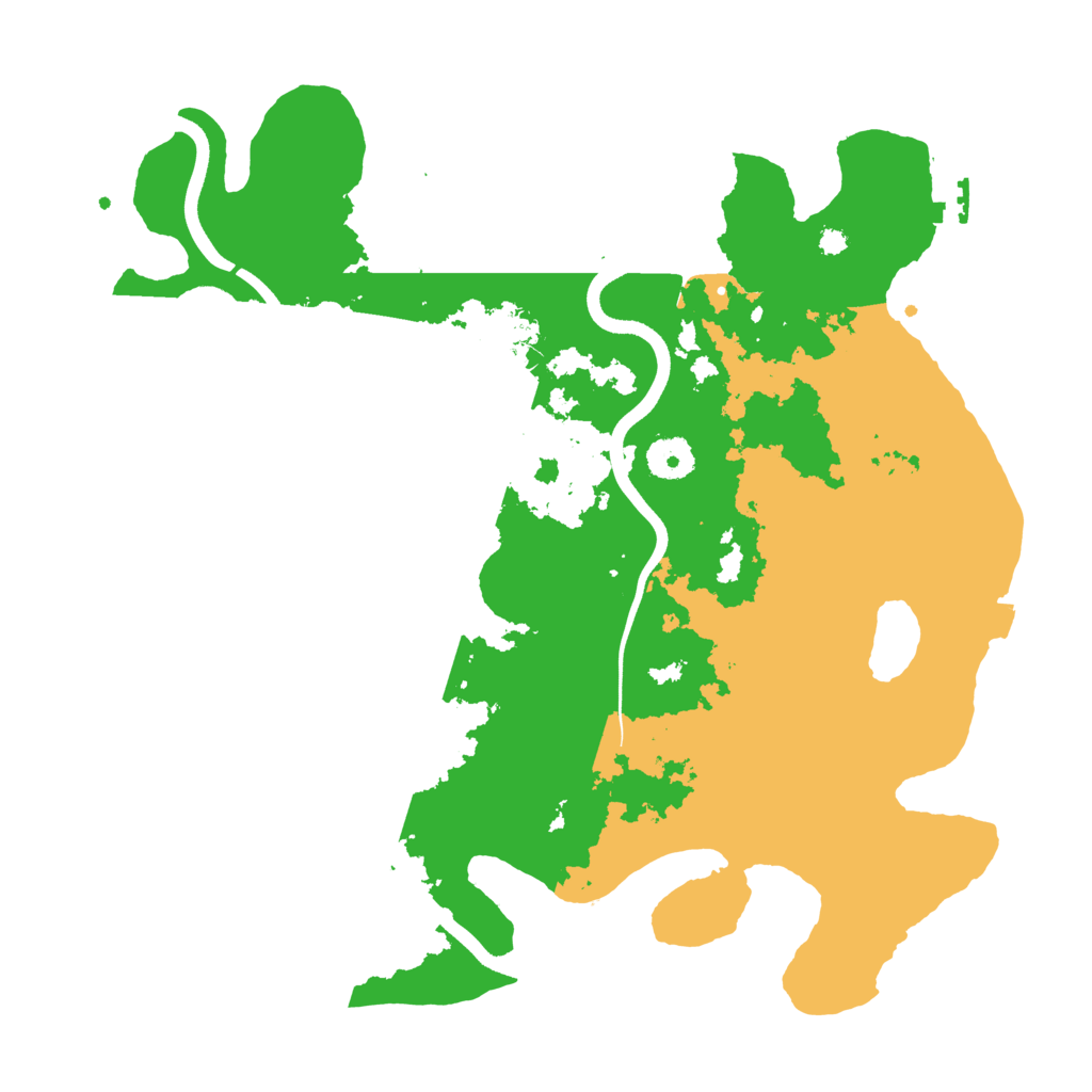 Biome Rust Map: Procedural Map, Size: 3650, Seed: 21985970
