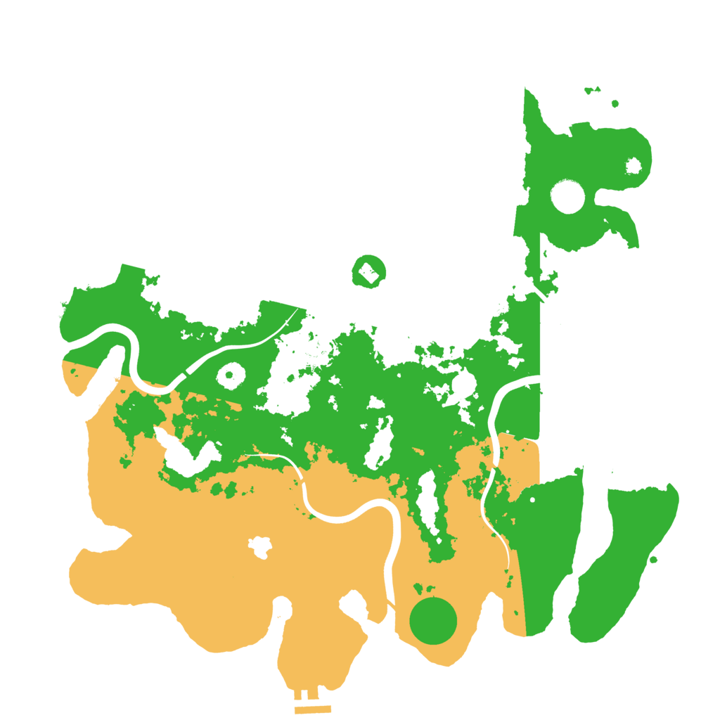 Biome Rust Map: Procedural Map, Size: 4000, Seed: 10176531