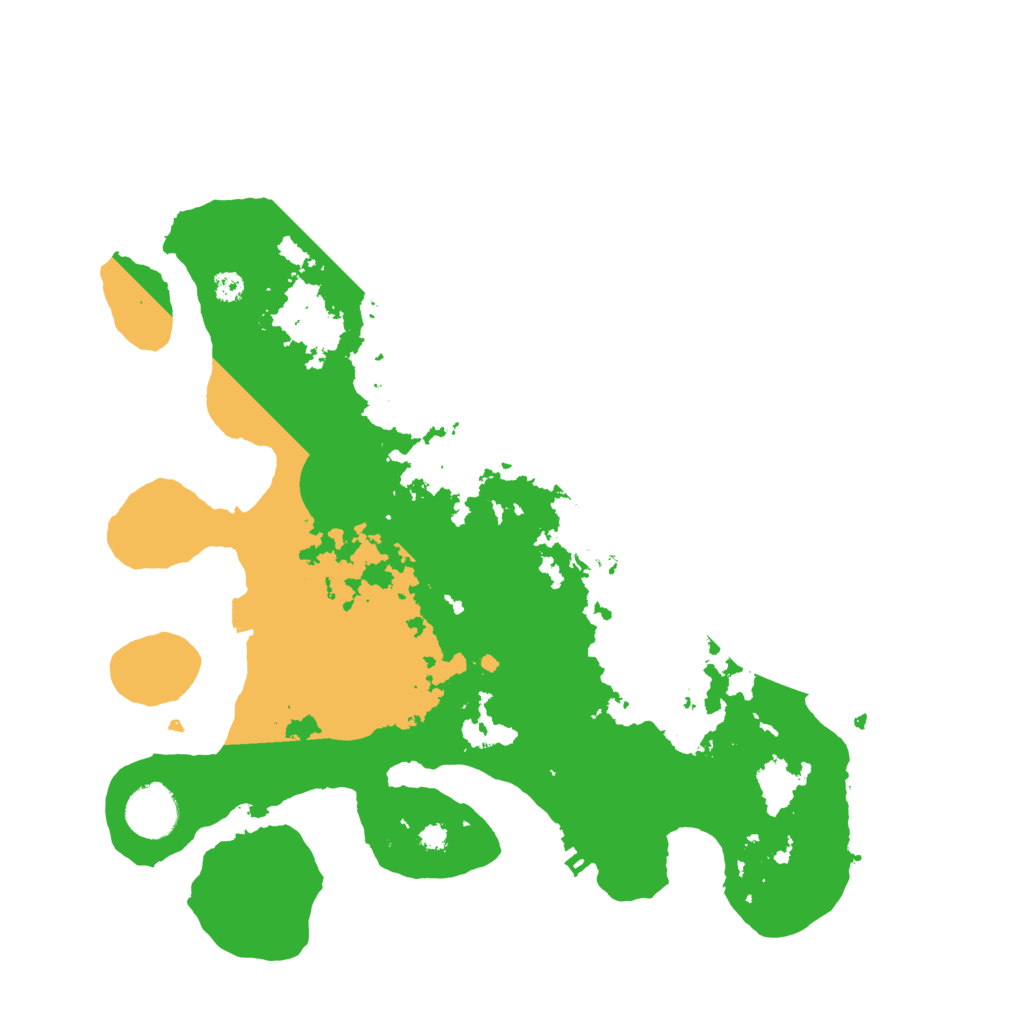 Biome Rust Map: Procedural Map, Size: 3450, Seed: 47120734