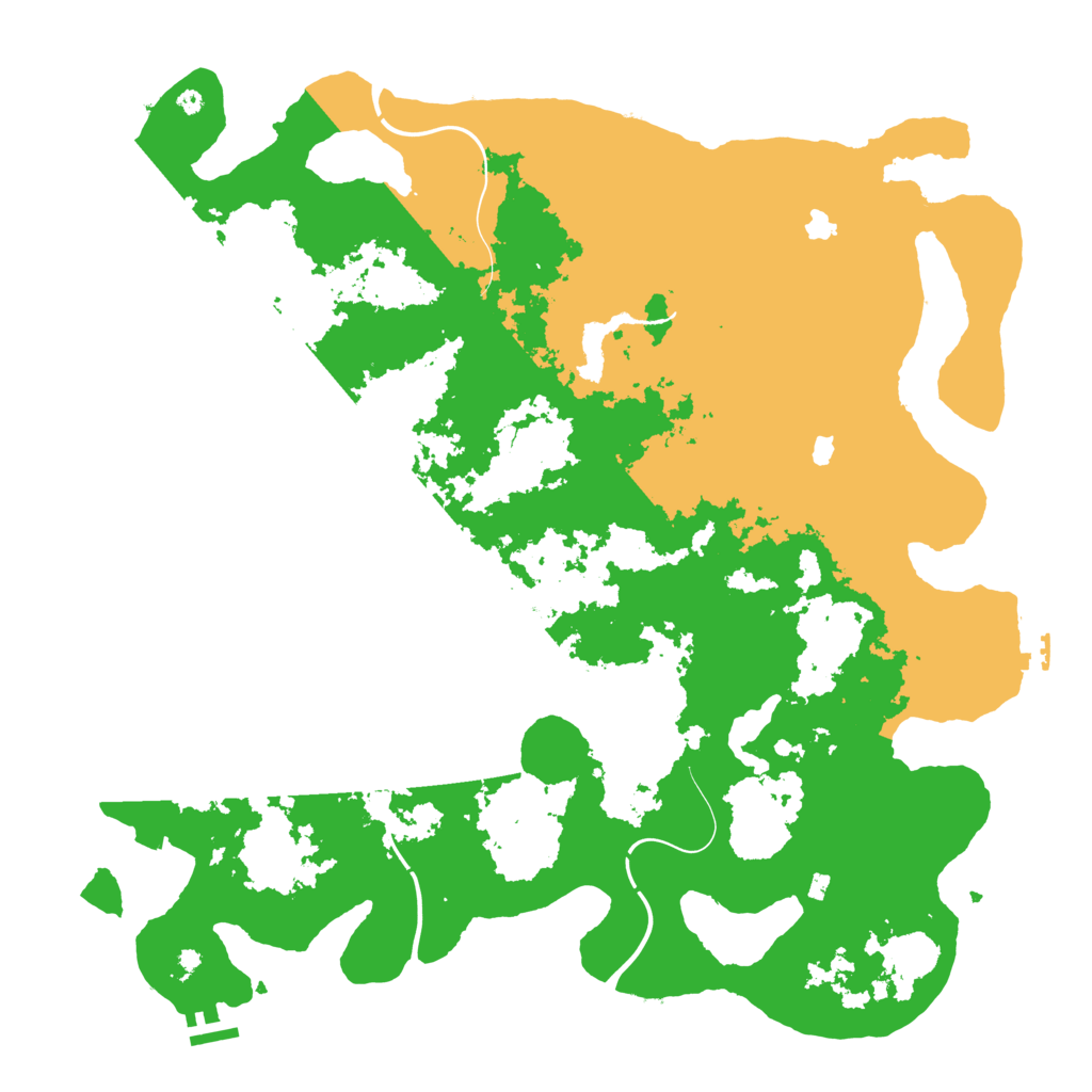 Biome Rust Map: Procedural Map, Size: 4500, Seed: 1525969094