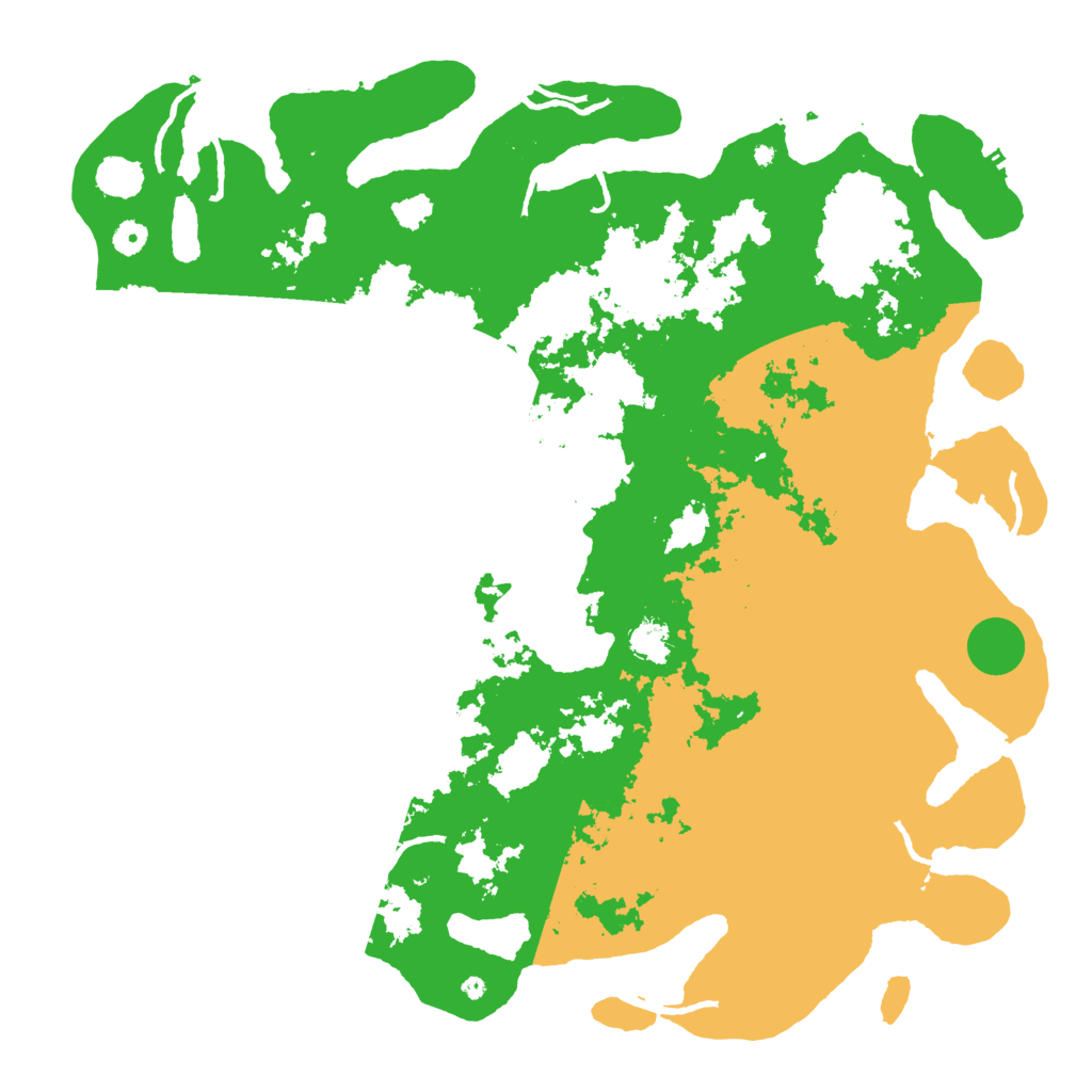 Biome Rust Map: Procedural Map, Size: 5000, Seed: 7852