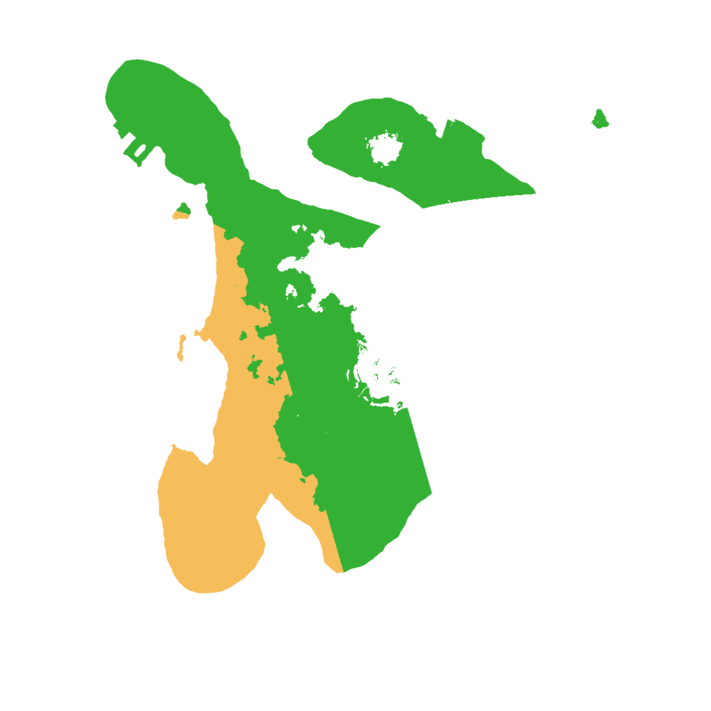 Biome Rust Map: Procedural Map, Size: 2000, Seed: 1219866440