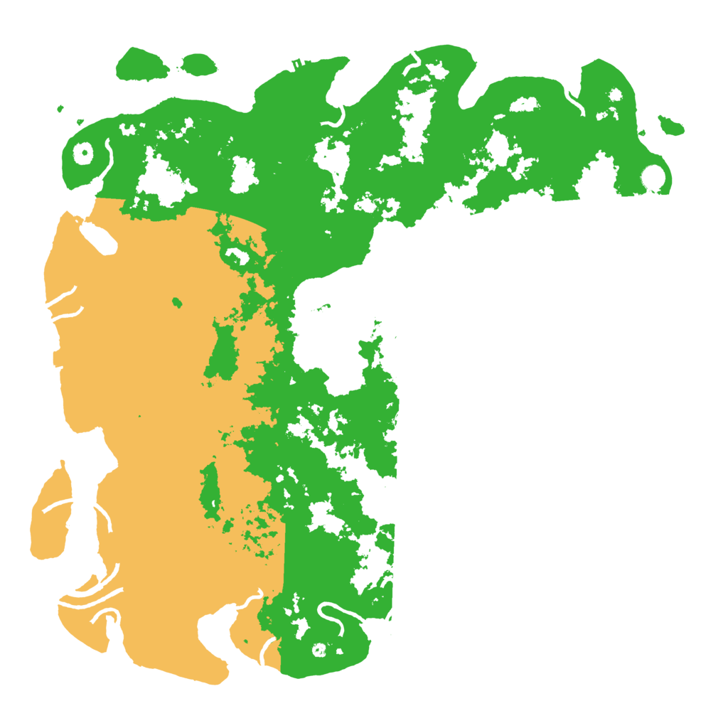 Biome Rust Map: Procedural Map, Size: 5250, Seed: 44242191