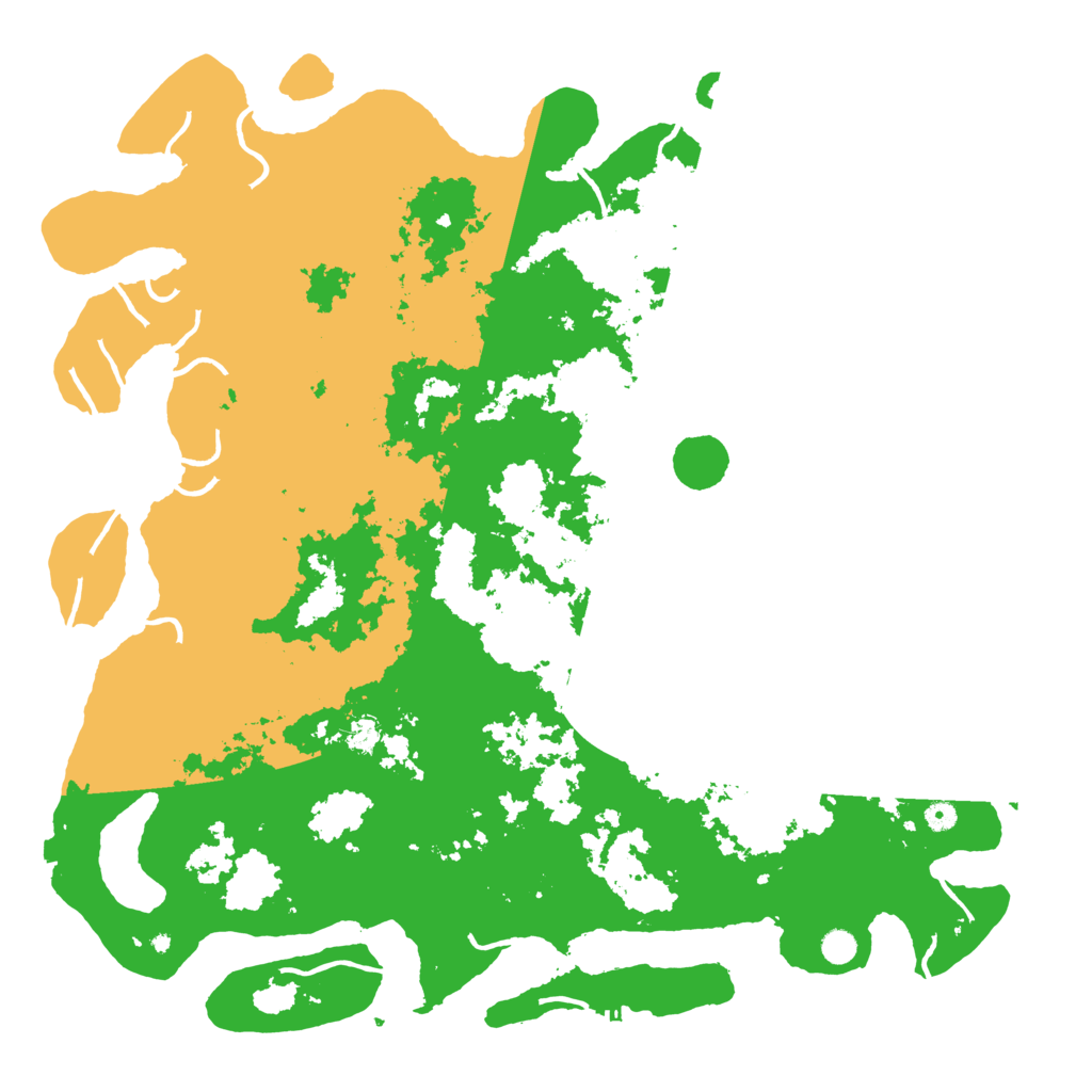 Biome Rust Map: Procedural Map, Size: 5500, Seed: 2476153