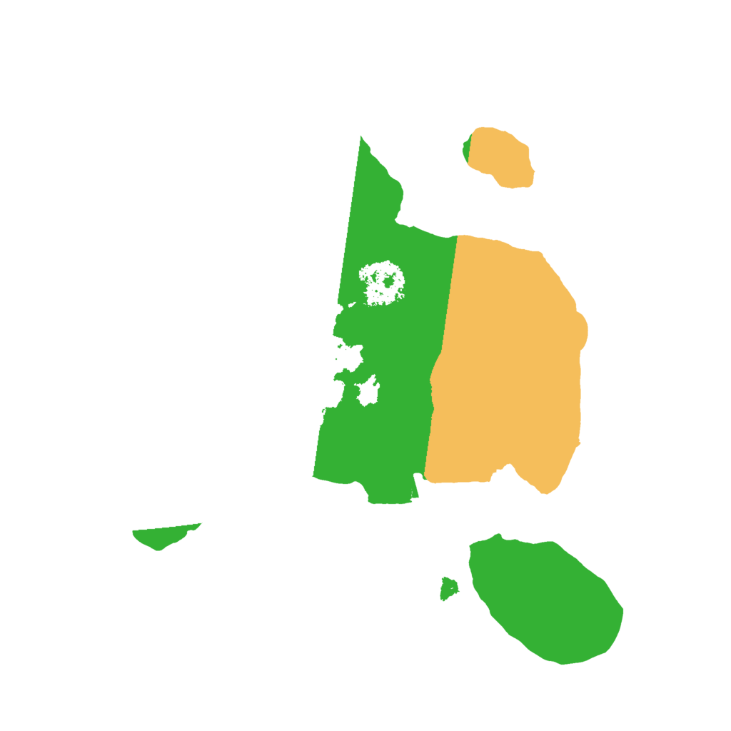 Biome Rust Map: Procedural Map, Size: 1700, Seed: 11114