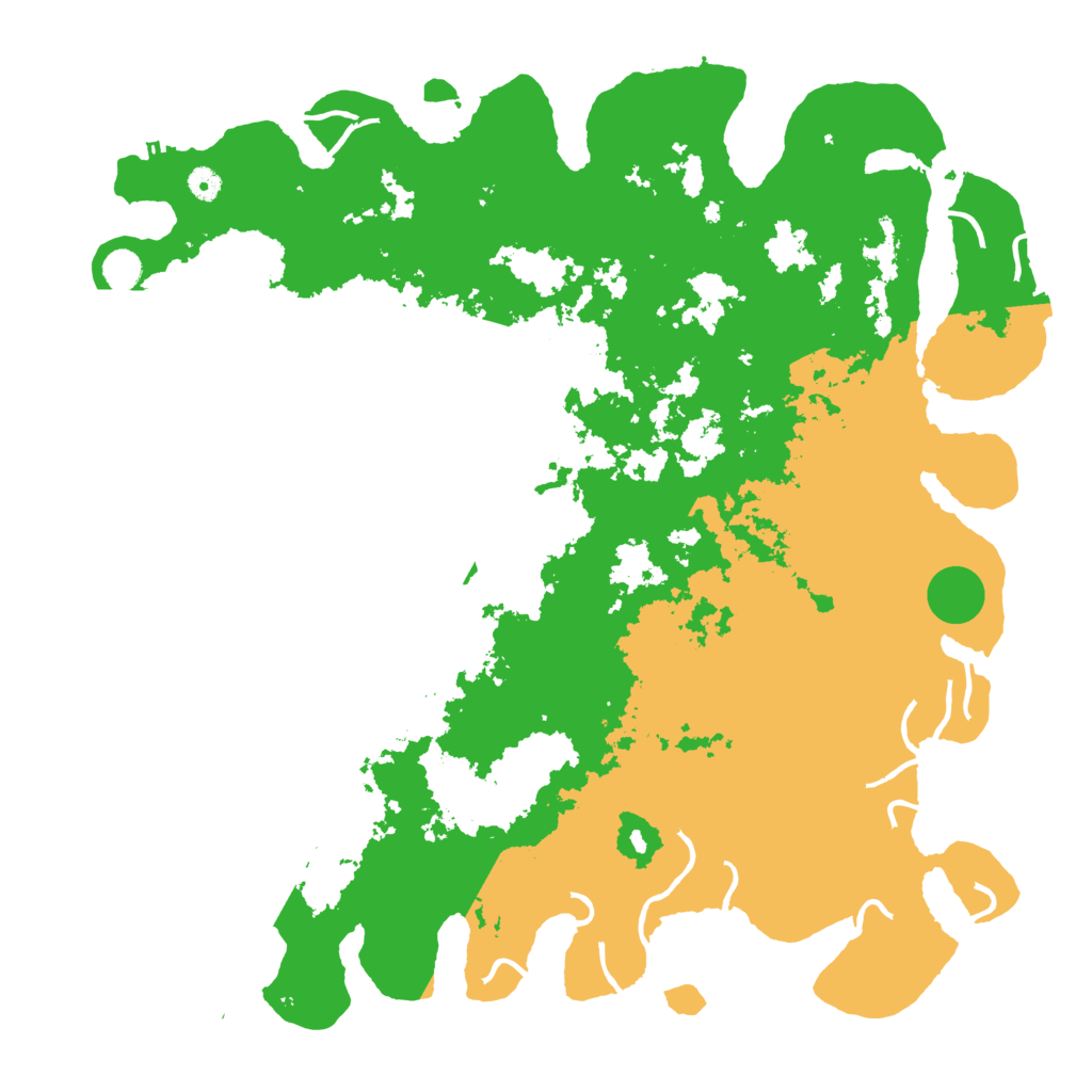 Biome Rust Map: Procedural Map, Size: 5000, Seed: 25685426