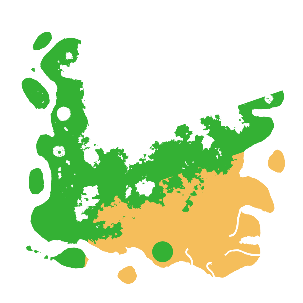 Biome Rust Map: Procedural Map, Size: 3850, Seed: 46918677