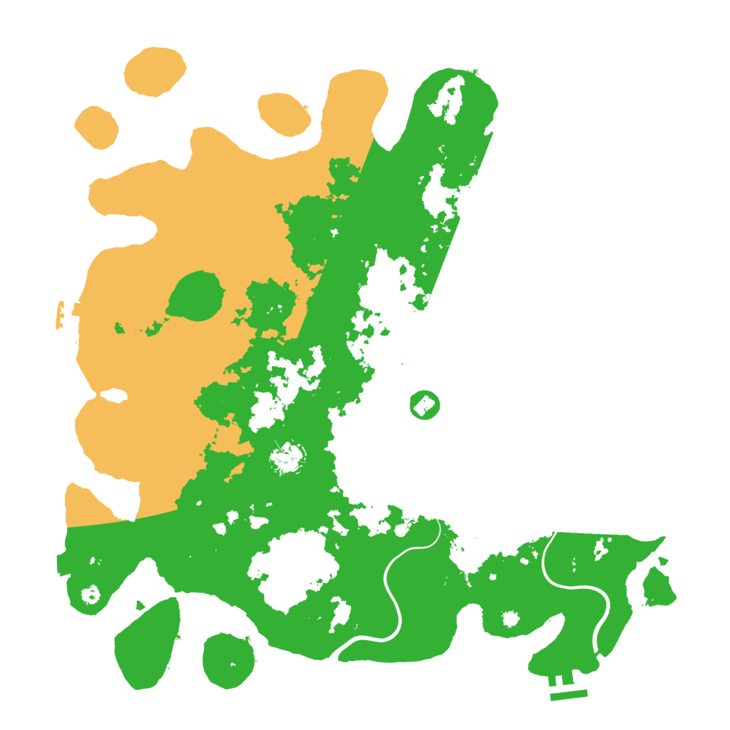 Biome Rust Map: Procedural Map, Size: 3950, Seed: 34068720