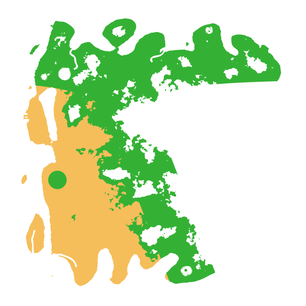 Biome Rust Map: Procedural Map, Size: 4400, Seed: 78131112