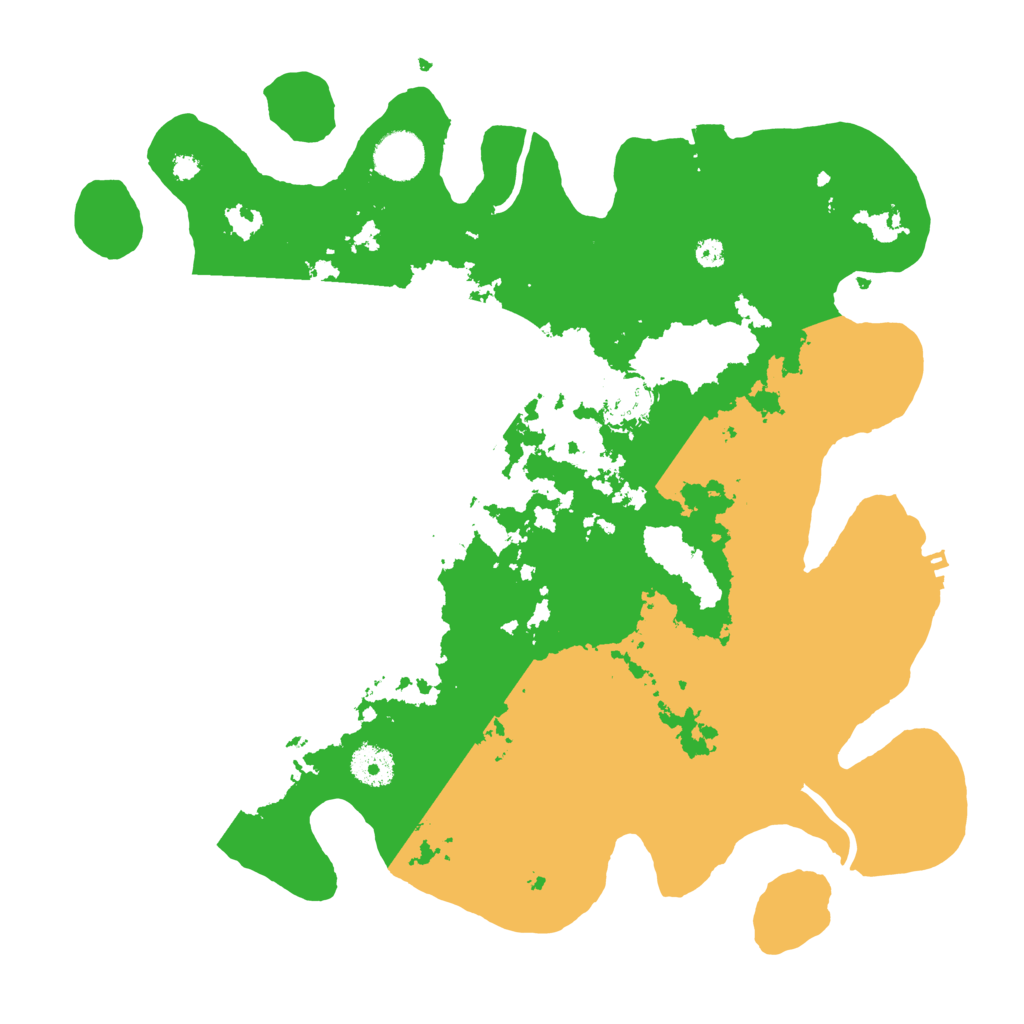 Biome Rust Map: Procedural Map, Size: 3650, Seed: 80186795