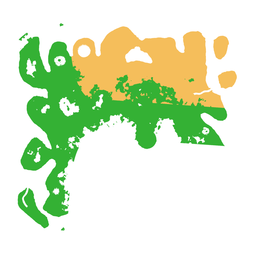 Biome Rust Map: Procedural Map, Size: 3600, Seed: 72039411