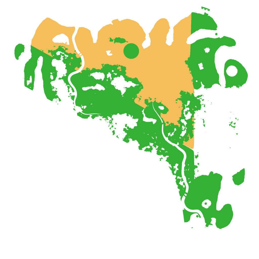 Biome Rust Map: Procedural Map, Size: 4400, Seed: 17431371
