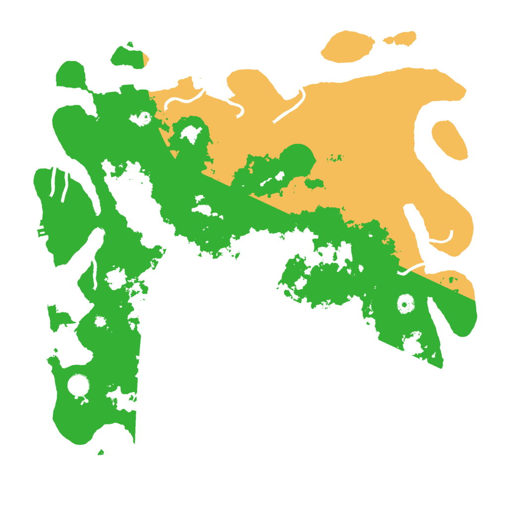 Biome Rust Map: Procedural Map, Size: 4100, Seed: 73537194