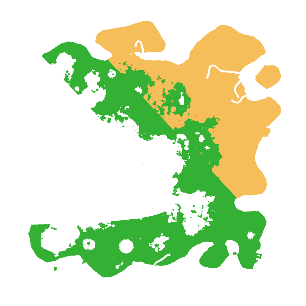 Biome Rust Map: Procedural Map, Size: 3850, Seed: 10236917