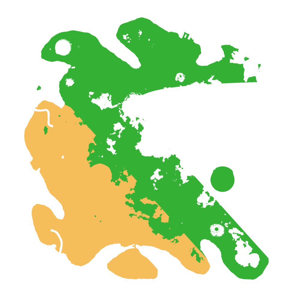 Biome Rust Map: Procedural Map, Size: 3400, Seed: 42986859