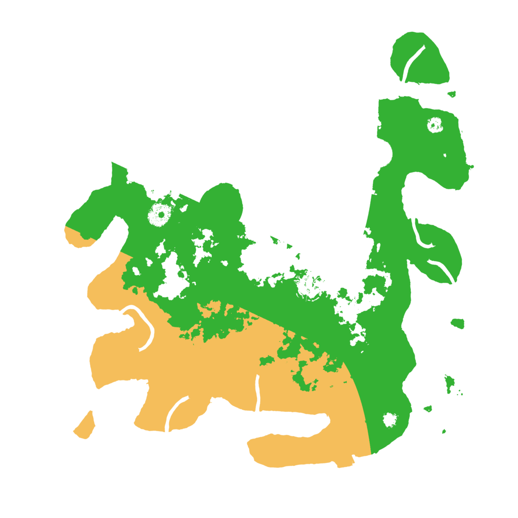 Biome Rust Map: Procedural Map, Size: 3400, Seed: 83893409