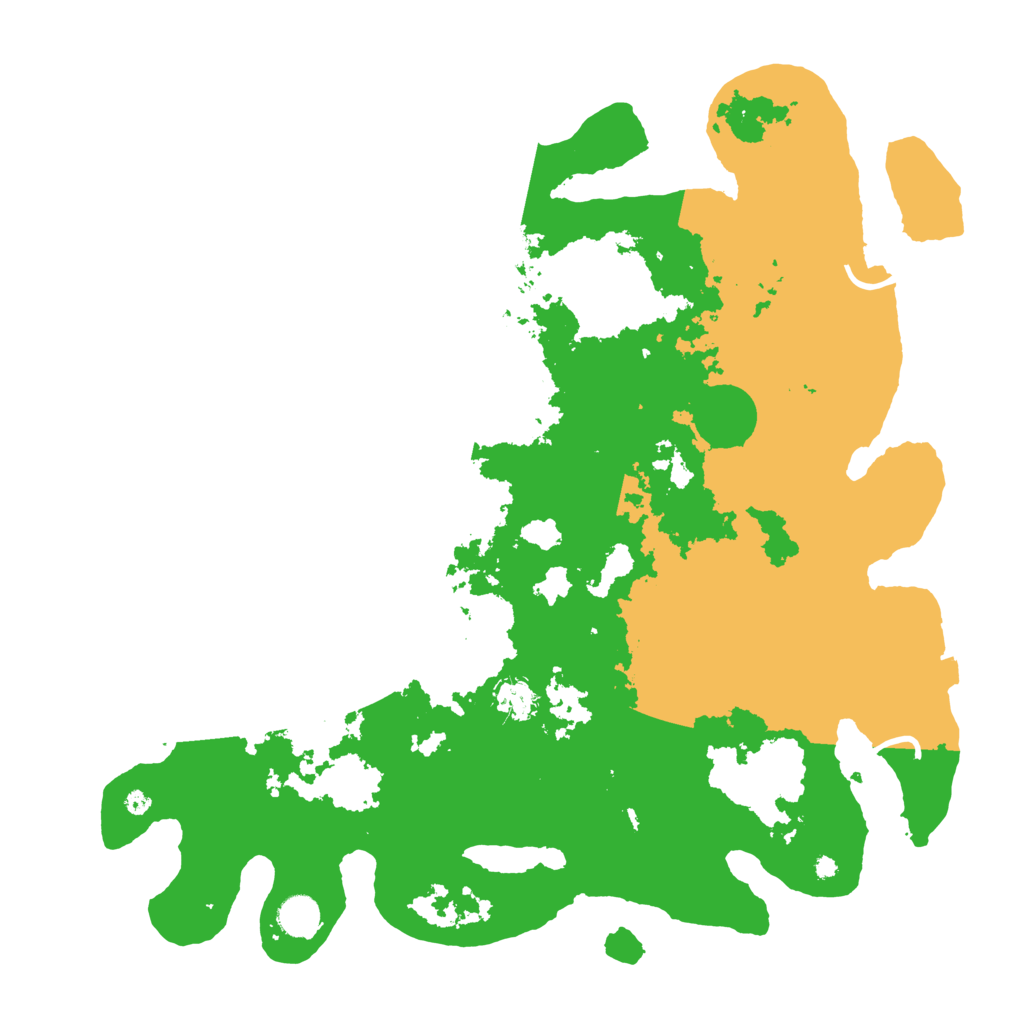 Biome Rust Map: Procedural Map, Size: 4300, Seed: 79763200