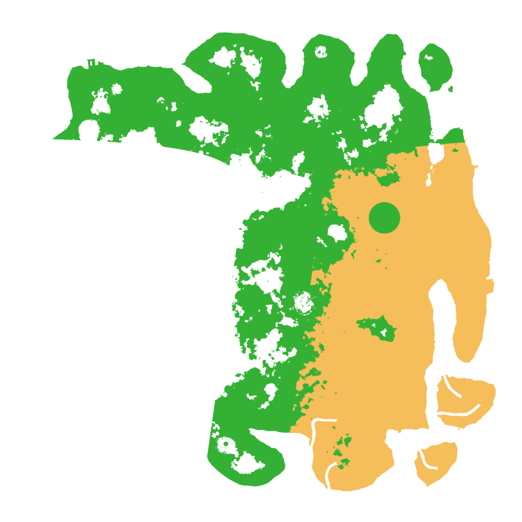 Biome Rust Map: Procedural Map, Size: 4400, Seed: 65097717