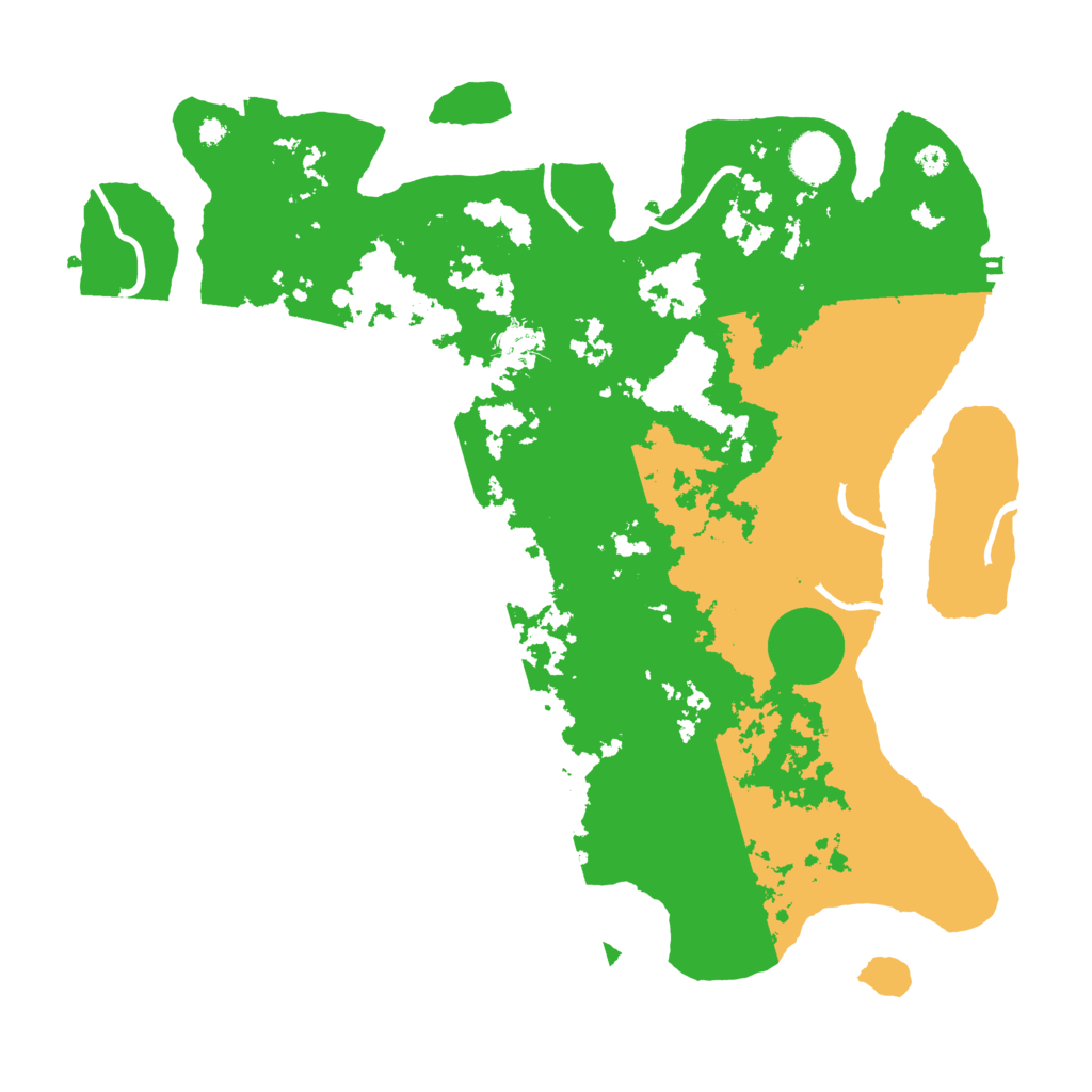 Biome Rust Map: Procedural Map, Size: 3750, Seed: 962525513