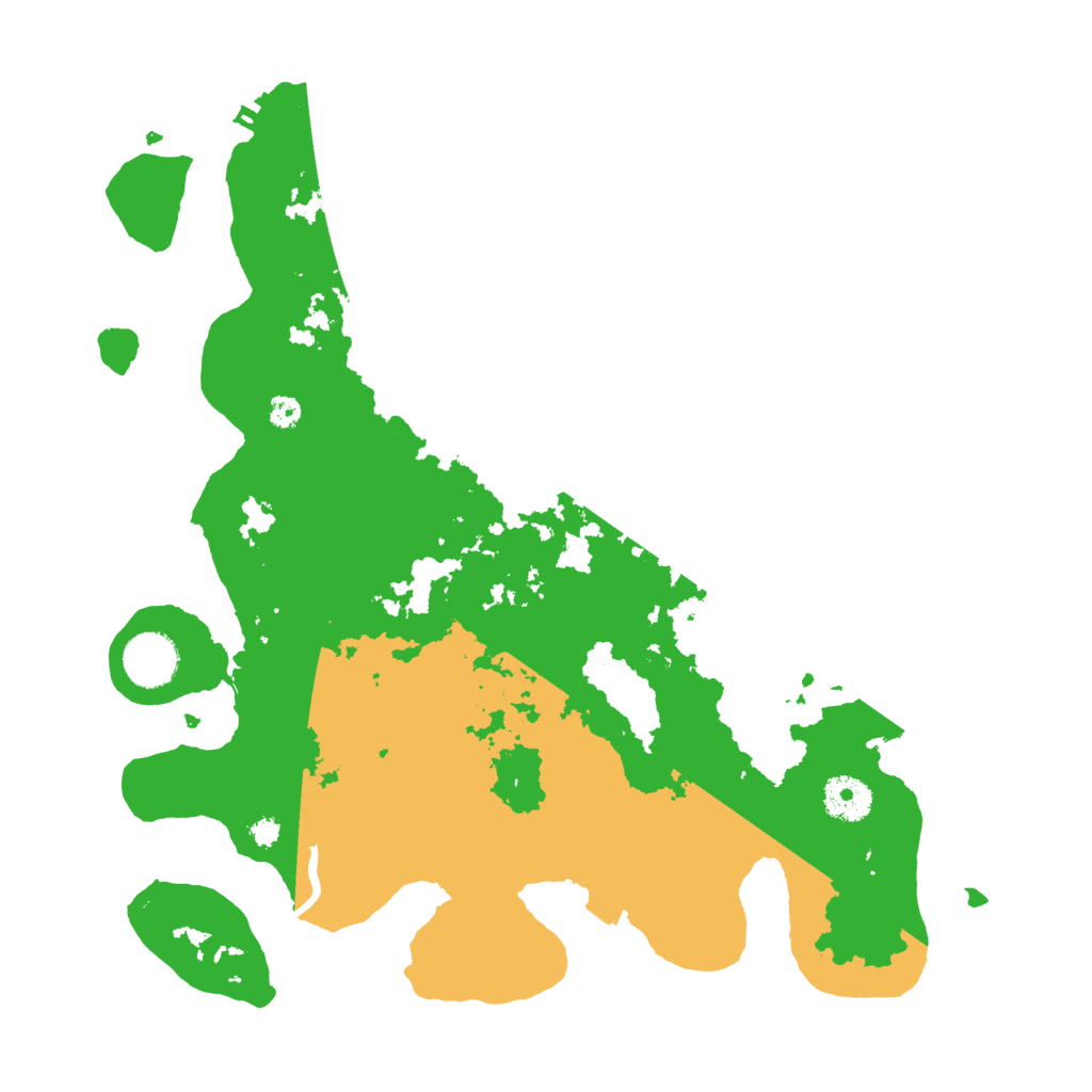 Biome Rust Map: Procedural Map, Size: 3500, Seed: 5613654