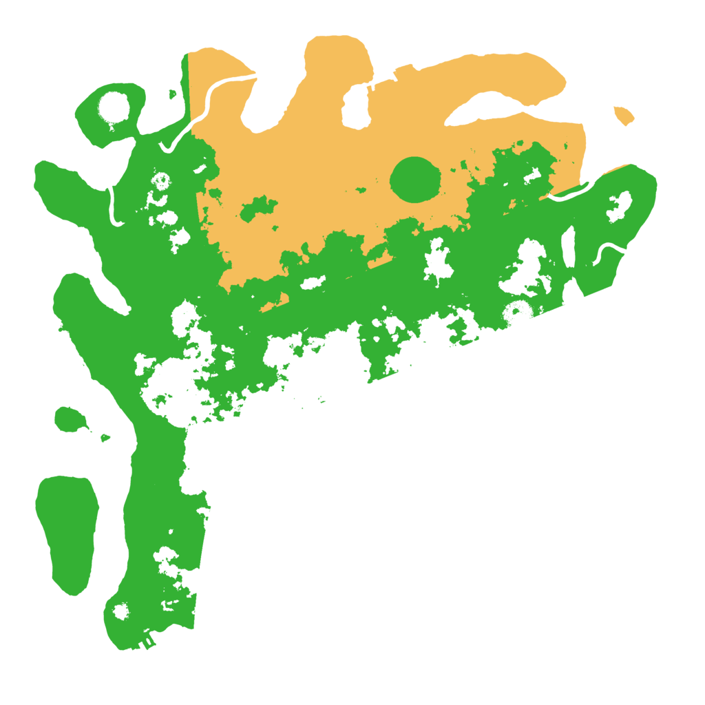 Biome Rust Map: Procedural Map, Size: 4000, Seed: 636666