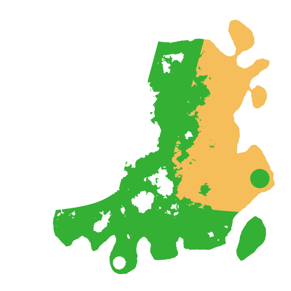 Biome Rust Map: Barren, Size: 4000, Seed: 69774382