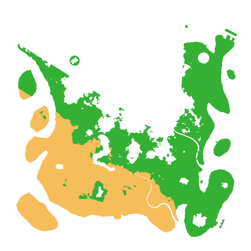 Biome Rust Map: Procedural Map, Size: 4000, Seed: 2013303269