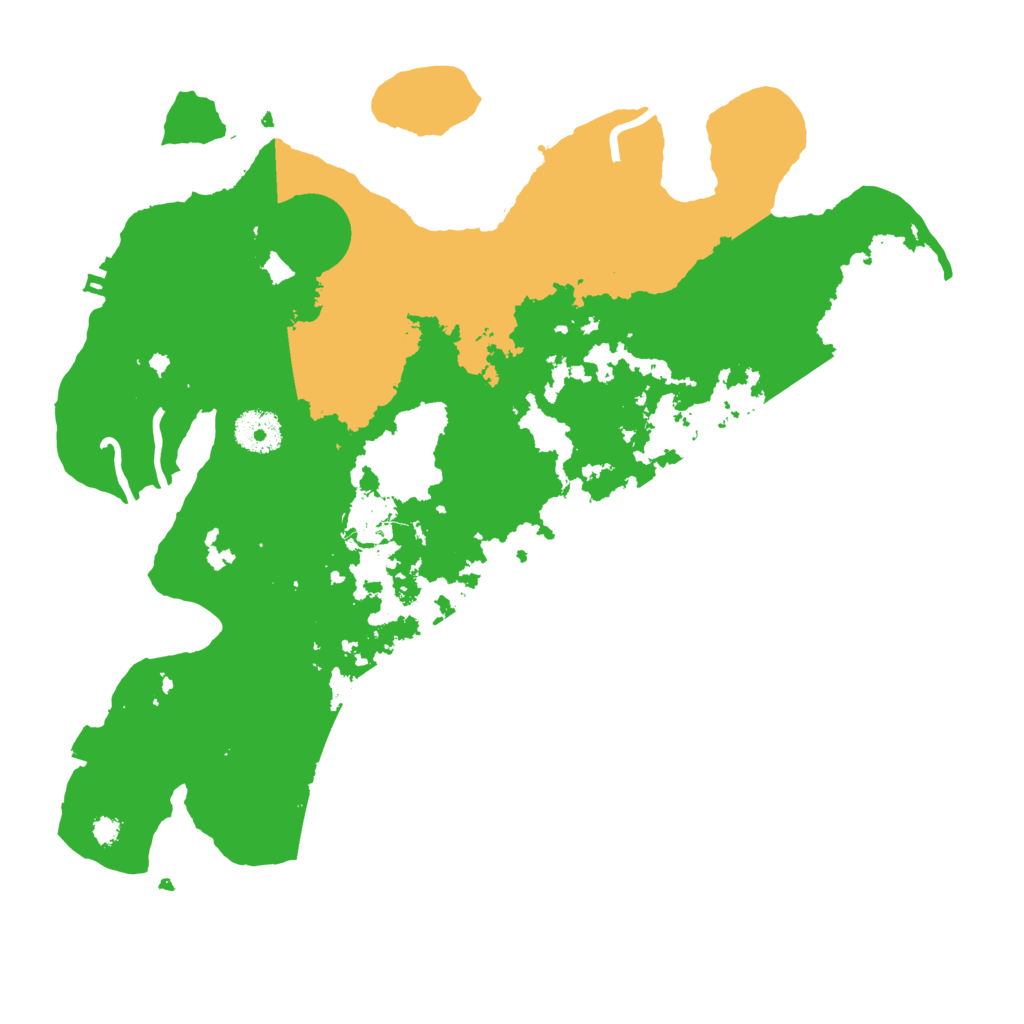 Biome Rust Map: Procedural Map, Size: 3400, Seed: 16707108