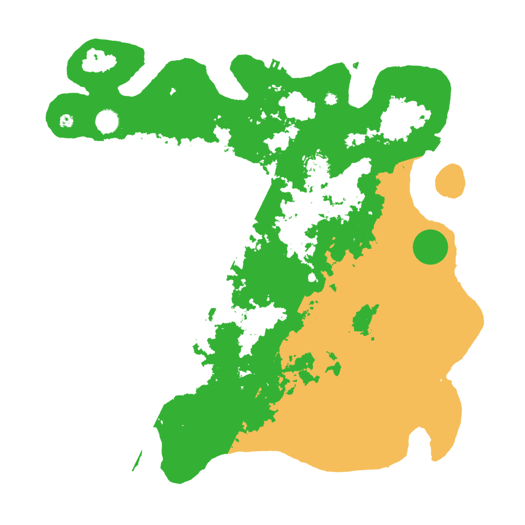 Biome Rust Map: Procedural Map, Size: 3950, Seed: 37357481