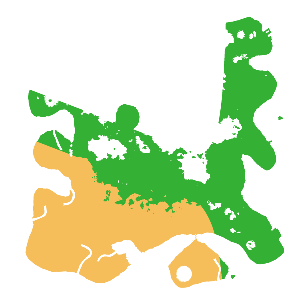 Biome Rust Map: Procedural Map, Size: 3450, Seed: 83080787