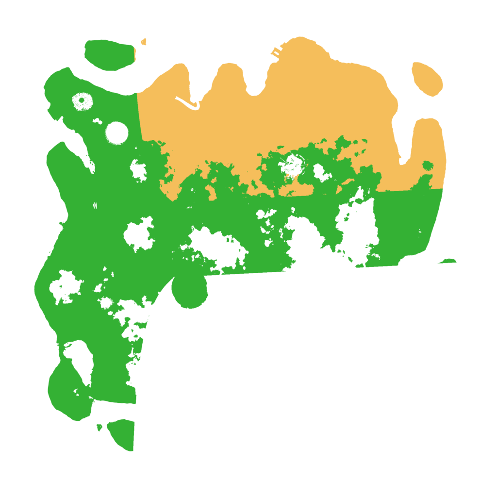 Biome Rust Map: Procedural Map, Size: 3850, Seed: 23223112