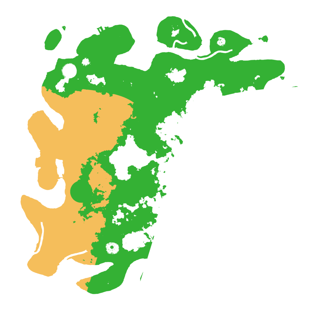 Biome Rust Map: Procedural Map, Size: 3850, Seed: 7832148