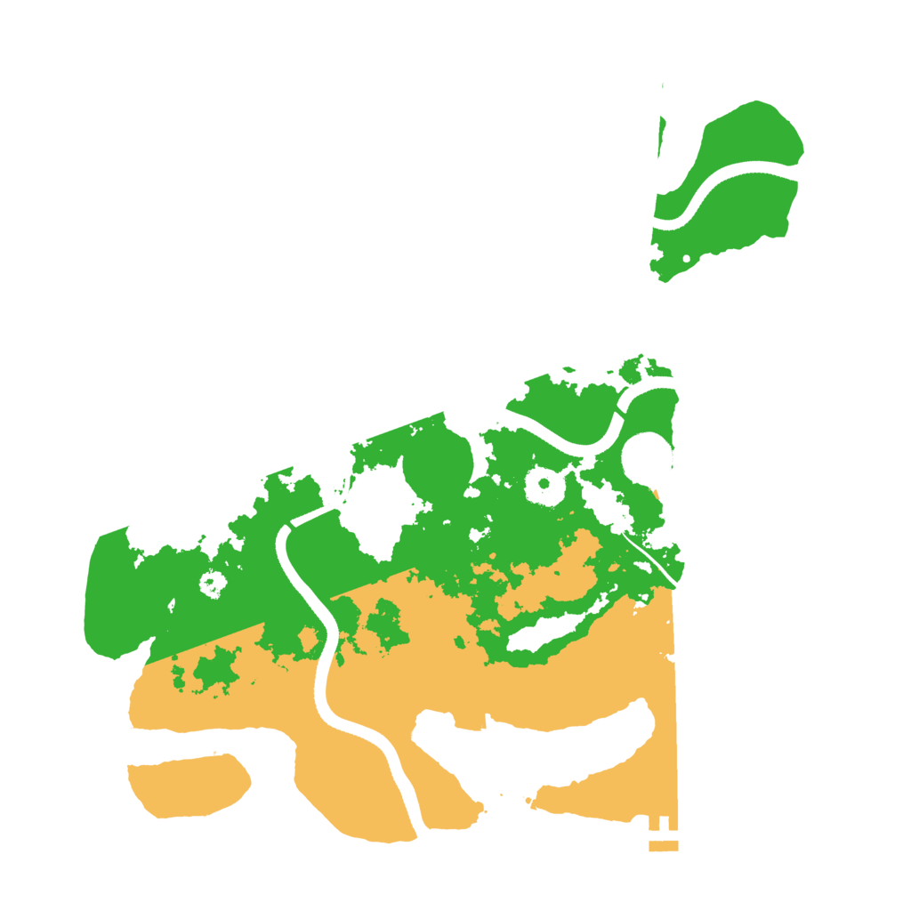 Biome Rust Map: Procedural Map, Size: 3400, Seed: 34508420