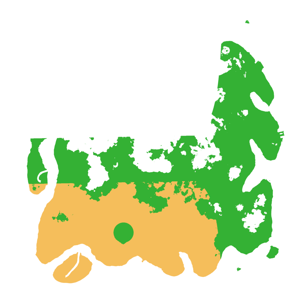 Biome Rust Map: Procedural Map, Size: 4000, Seed: 5481248