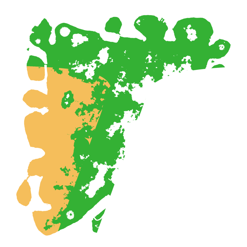 Biome Rust Map: Procedural Map, Size: 4500, Seed: 646466