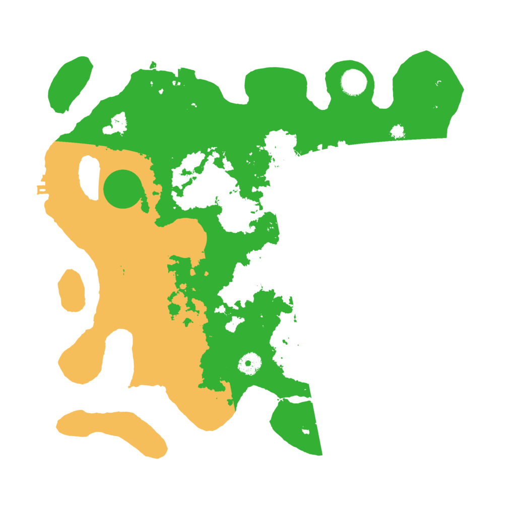 Biome Rust Map: Procedural Map, Size: 3500, Seed: 17106056