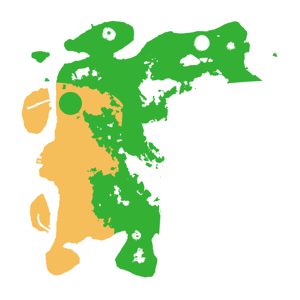 Biome Rust Map: Procedural Map, Size: 3450, Seed: 15769427