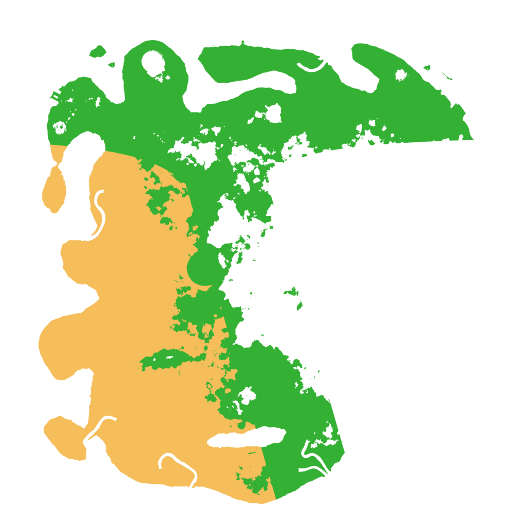 Biome Rust Map: Procedural Map, Size: 4250, Seed: 13770552