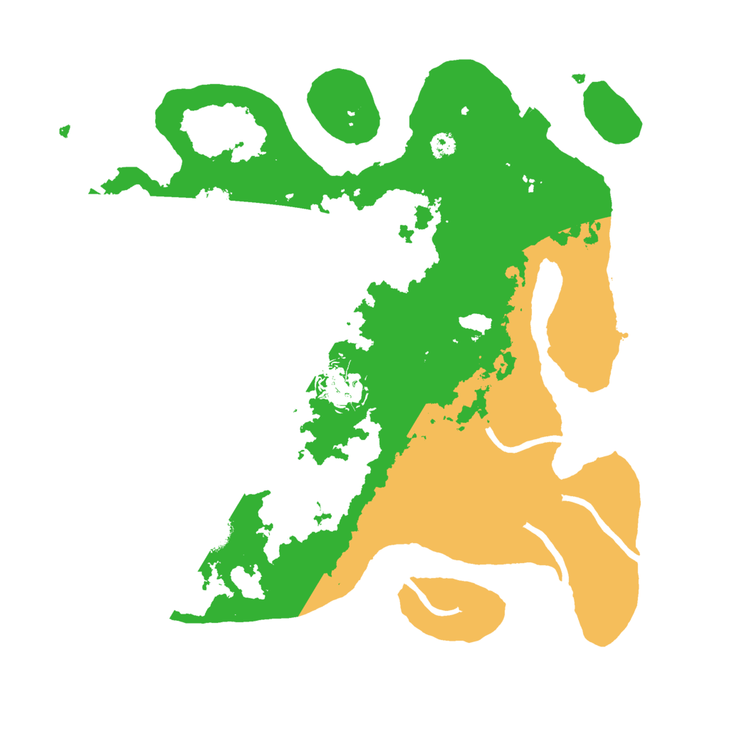 Biome Rust Map: Procedural Map, Size: 3000, Seed: 13800