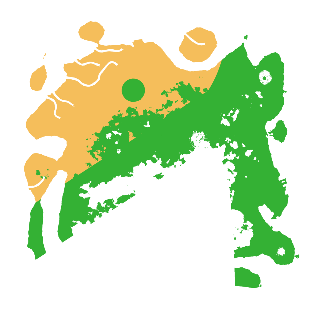 Biome Rust Map: Procedural Map, Size: 3650, Seed: 31340202