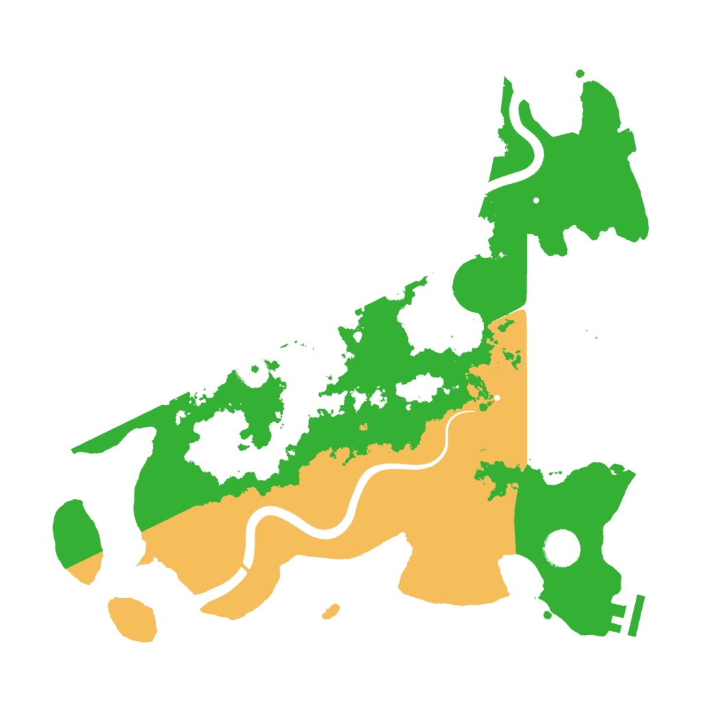 Biome Rust Map: Procedural Map, Size: 3400, Seed: 89065164