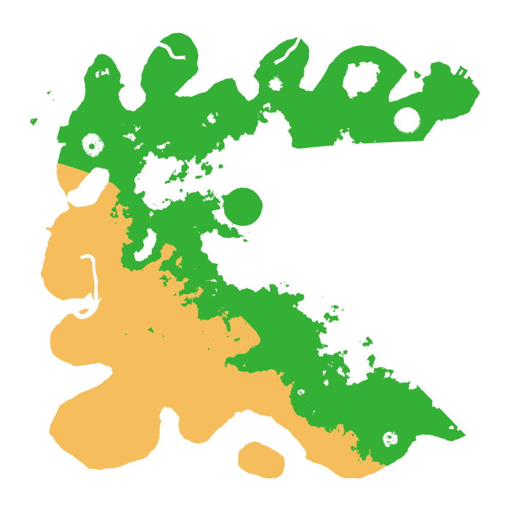 Biome Rust Map: Procedural Map, Size: 3650, Seed: 61504259