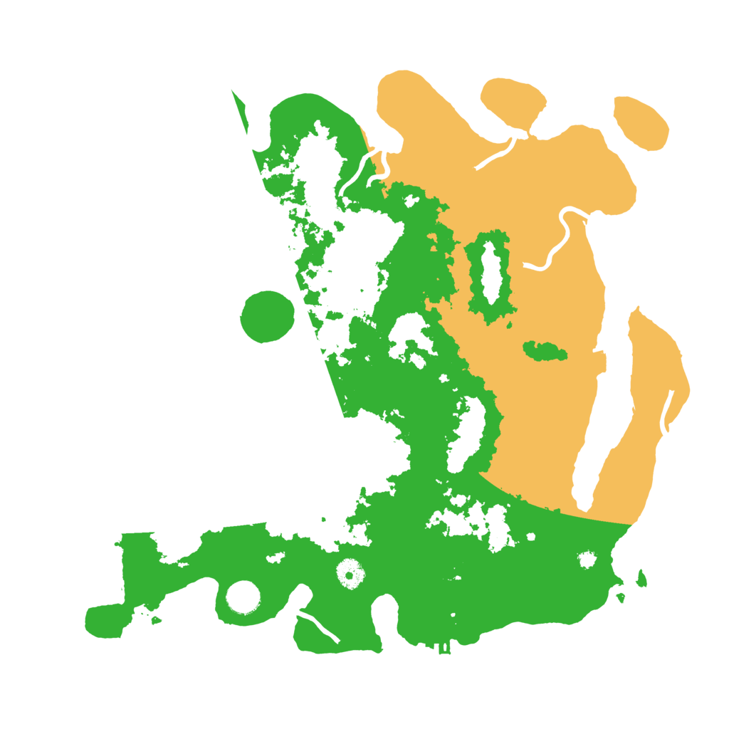 Biome Rust Map: Procedural Map, Size: 3850, Seed: 76635481