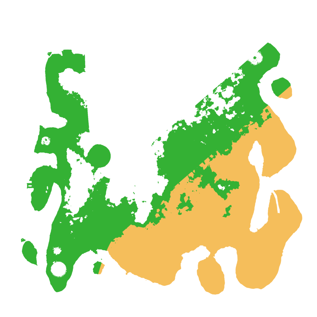 Biome Rust Map: Procedural Map, Size: 3700, Seed: 23245666
