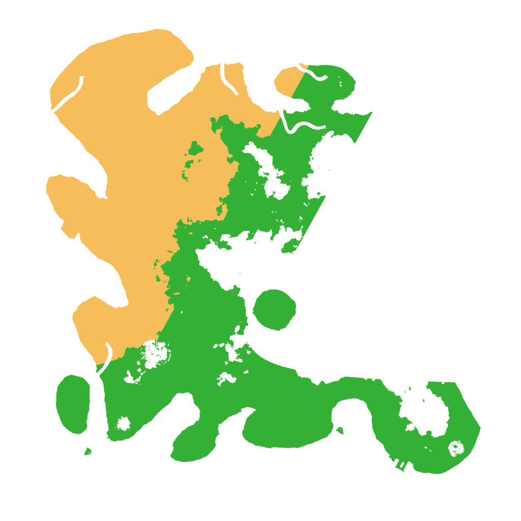 Biome Rust Map: Procedural Map, Size: 3500, Seed: 1325616950