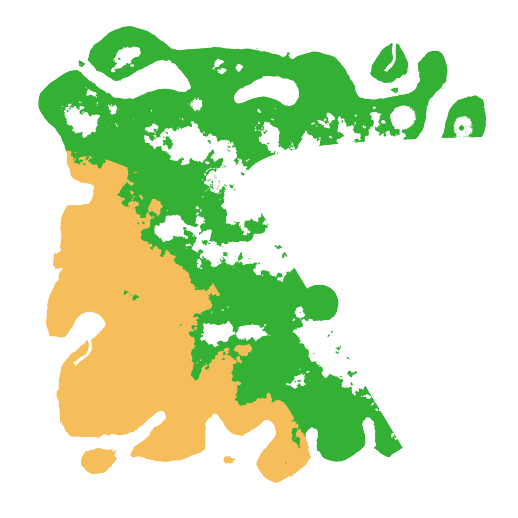 Biome Rust Map: Procedural Map, Size: 3900, Seed: 79551479