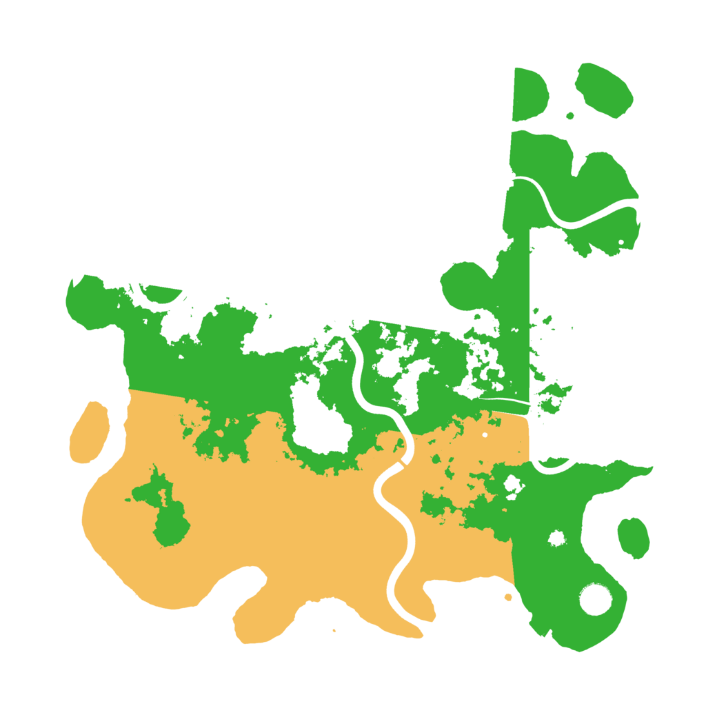 Biome Rust Map: Procedural Map, Size: 3900, Seed: 13522030