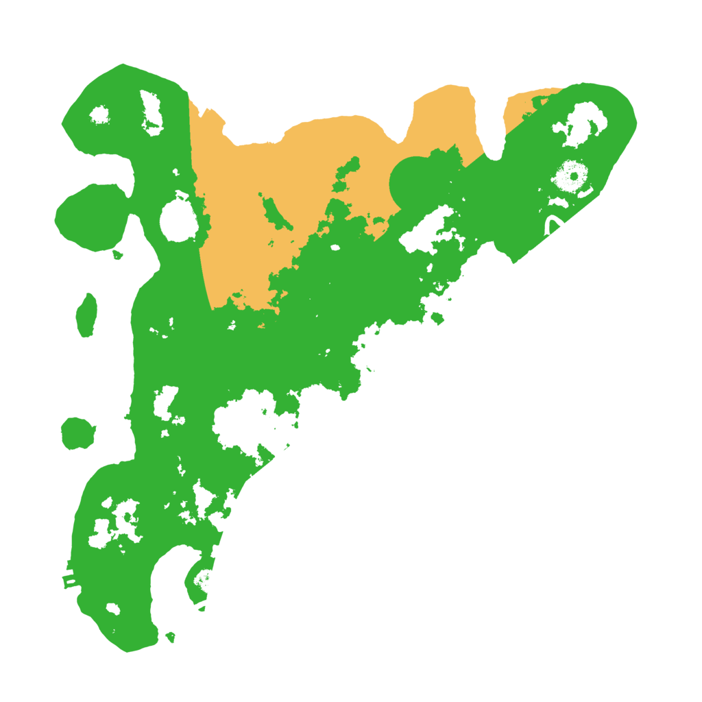 Biome Rust Map: Procedural Map, Size: 3400, Seed: 13242197